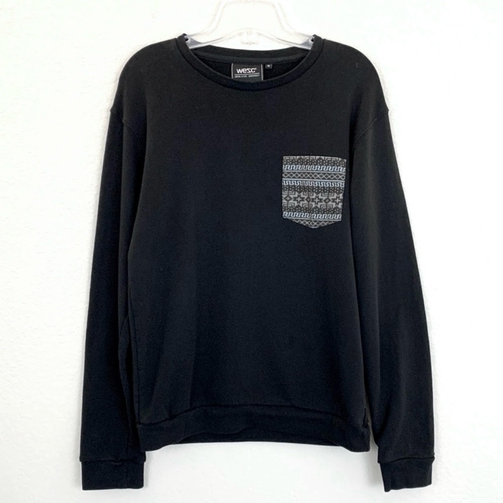 Wesc Black Pullover Sweater